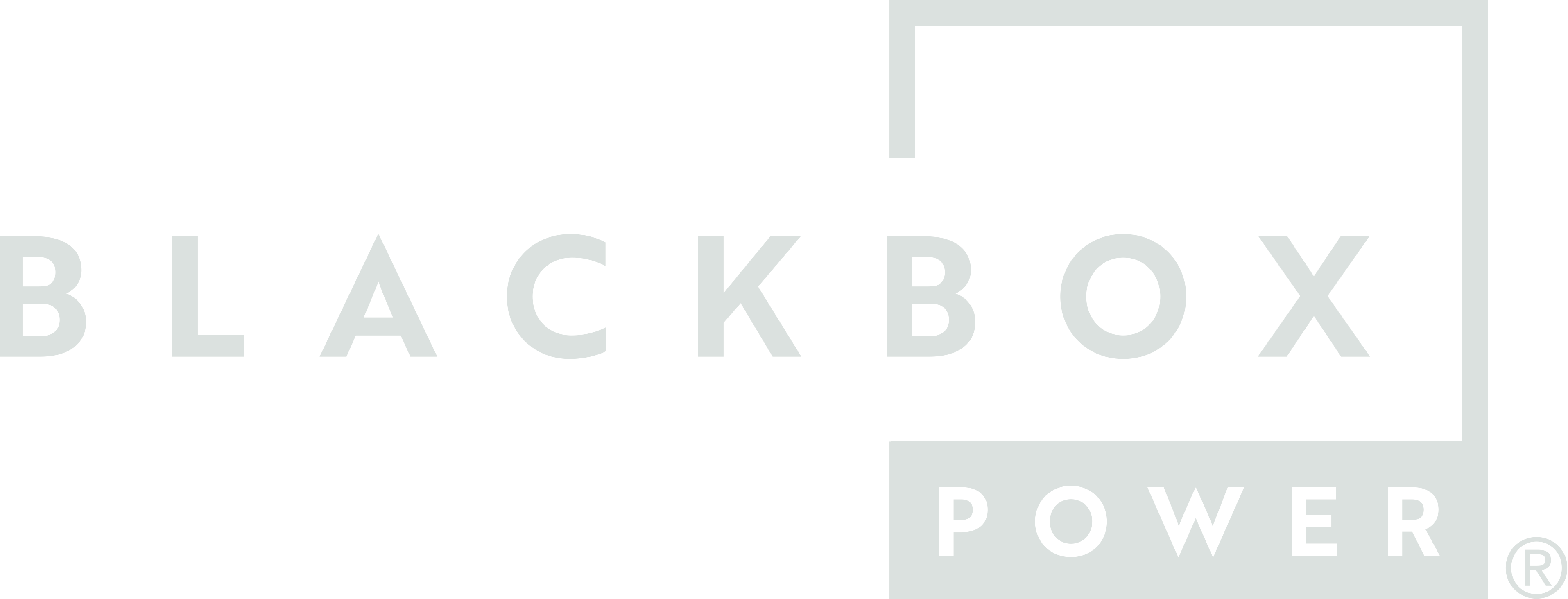 black box power logo footer